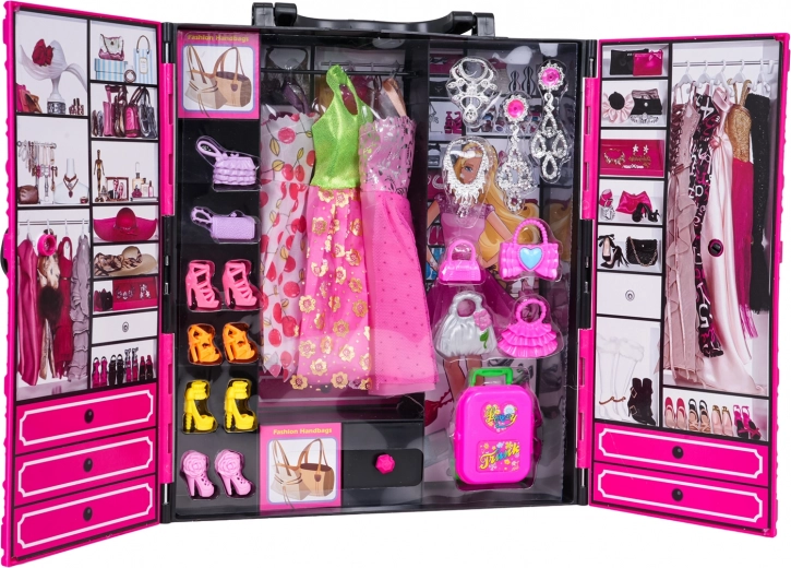 Prenosna garderoba z ročajem