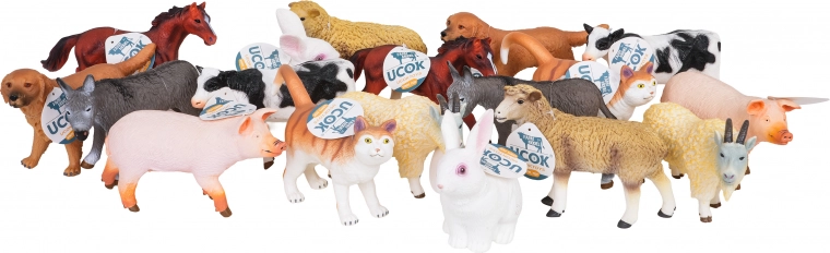 18 podrobnih figur za kreativno igro