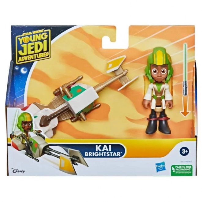 Star Wars Predšolska akcijska figura s vozilom, Kai