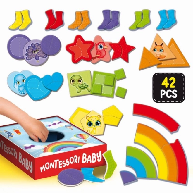 Montessori zbirka iger za otroke