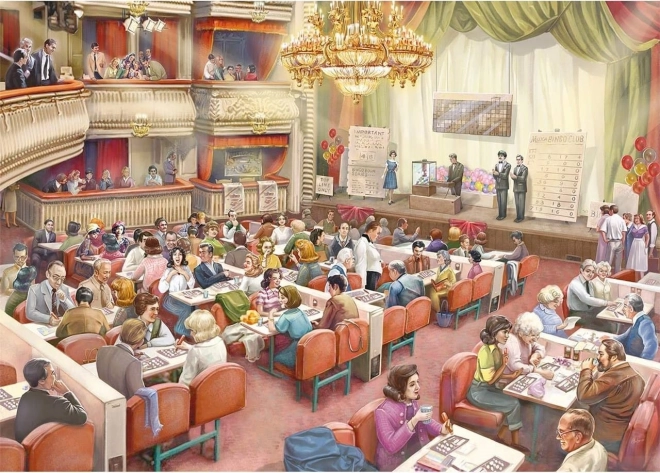 Sestavljanka Bingo hala 1000 kosov