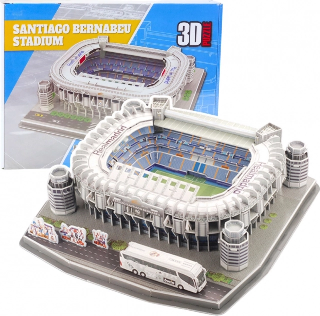 3D puzzle Stadion Santiago Bernabéu Real Madrid 101 kosov