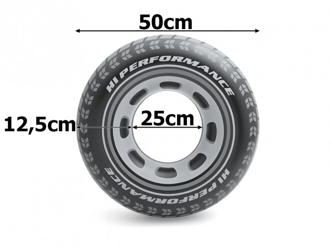 Napihljiv obroč za otroke 50 cm
