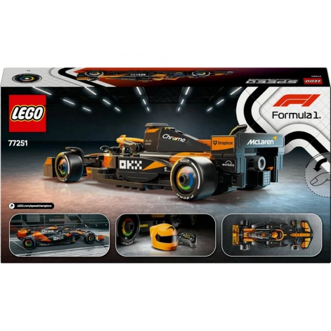 LEGO® Speed Champions 77251 McLaren F1® Team MCL38 dirkalni avtomobil