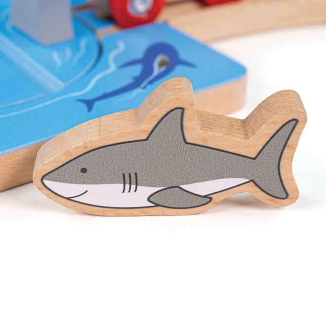 Bigjigs Rail Izziv z morskimi psi