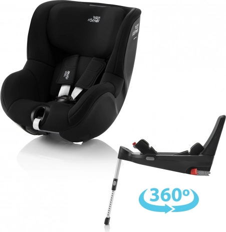 Varny avtosedež Dualfix s podstavkom Flexi - Space Black