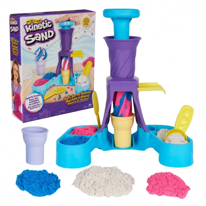 Kinetic sand sladoledarna