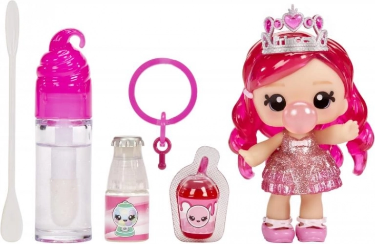 YummyLand punčka z lastnim lip glossom Bianca Bubble Gum