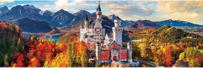 Panoramske sestavljanke grad Neuschwanstein, Nemčija 1000 kosov