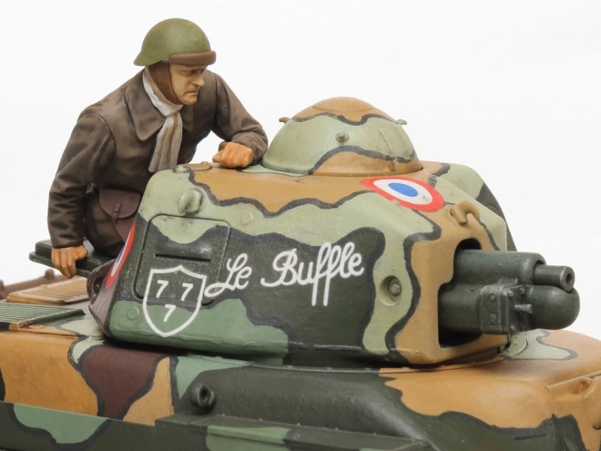 Model plastičnega francoskega lahkega tanka Renault R35