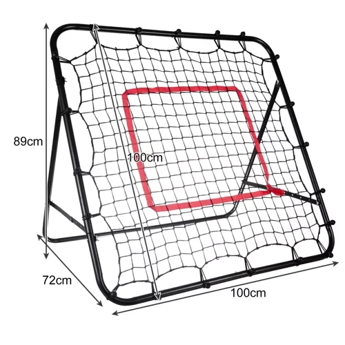 Treninga gol za nogomet s tarčo 100x100 cm