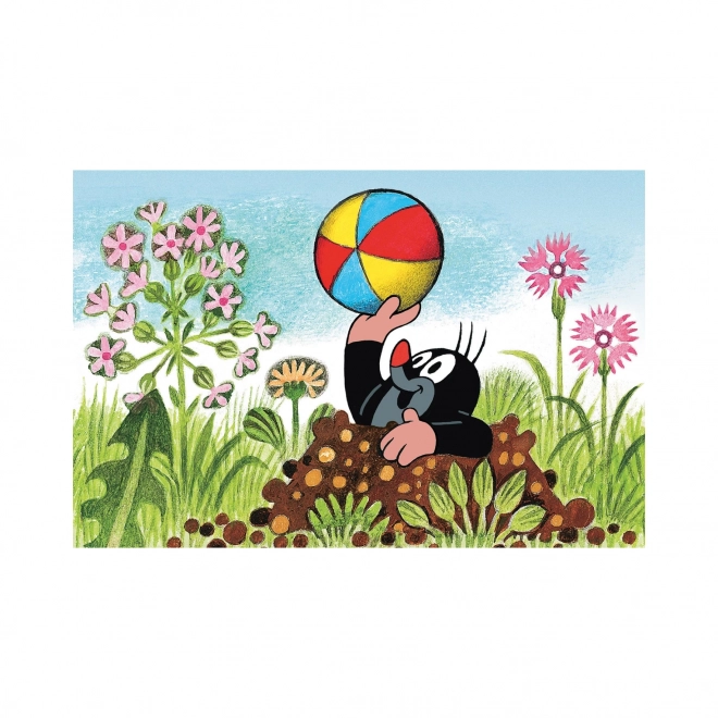 Minipuzzle s Krtekom 54 delov