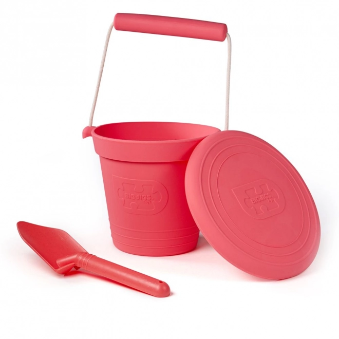 Bigjigs Toys Eko lopatka rožnata Coral