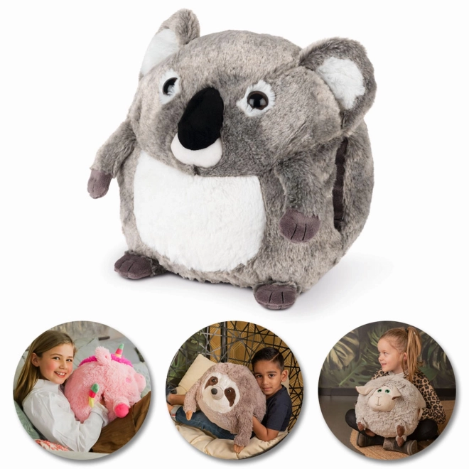 Topli plišasti koala vzglavnik 3 v 1