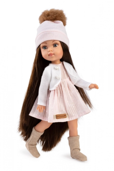 Realistična punčka Penelope s celotelesnim vinilom 34 cm