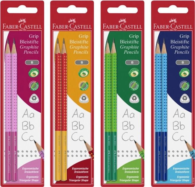 Grafitni svinčnik z ergonomsko obliko Faber-Castell Grip Jumbo