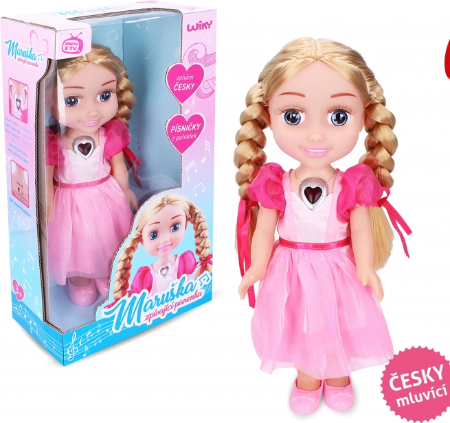 Pevska lutka Maruška 33 cm
