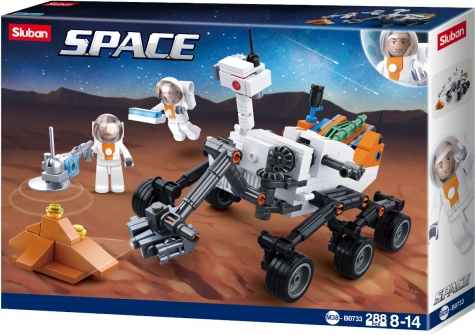 288 delov in 2 figurici astronavtov