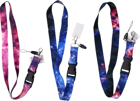 Vrvica za okoli vratu z plastično karabinko Zodiac