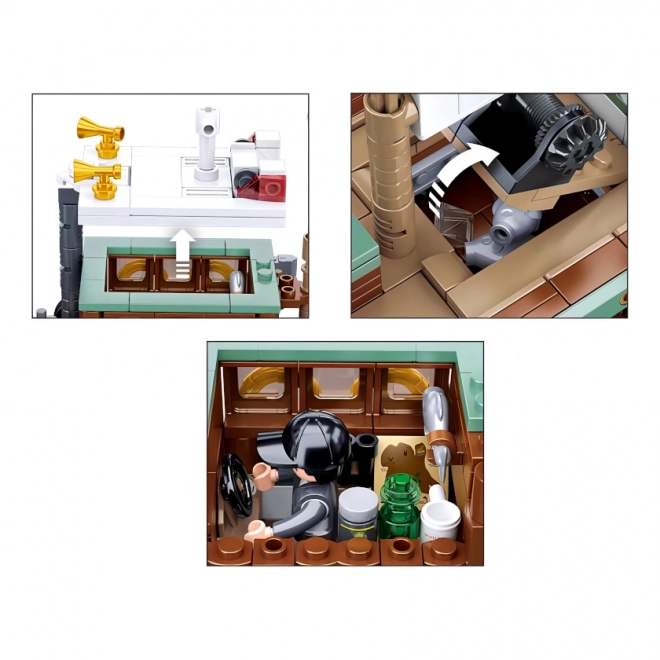 Sluban ModelBricks M38-B1119 Ribiška ladja Ellie