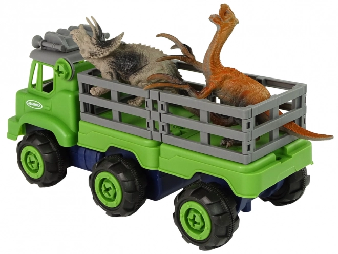 Transportno tovorno vozilo z dinozavri