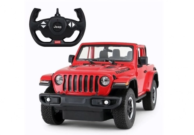 Avto R/C Jeep Wrangler Rubicon 1:14 Rastar – Rdeč