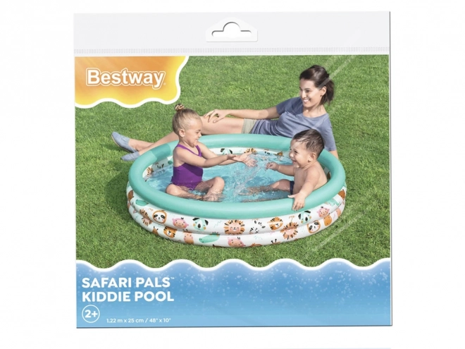 Bestway otroški napihljiv bazen Safari živali