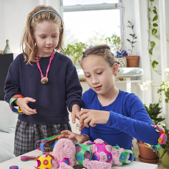 Magnetne kocke Clixo Super Rainbow, 60 kosov