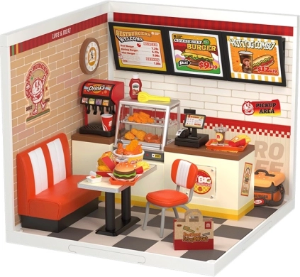 Miniatura hišice Restavracija Mňam Mňam Burger