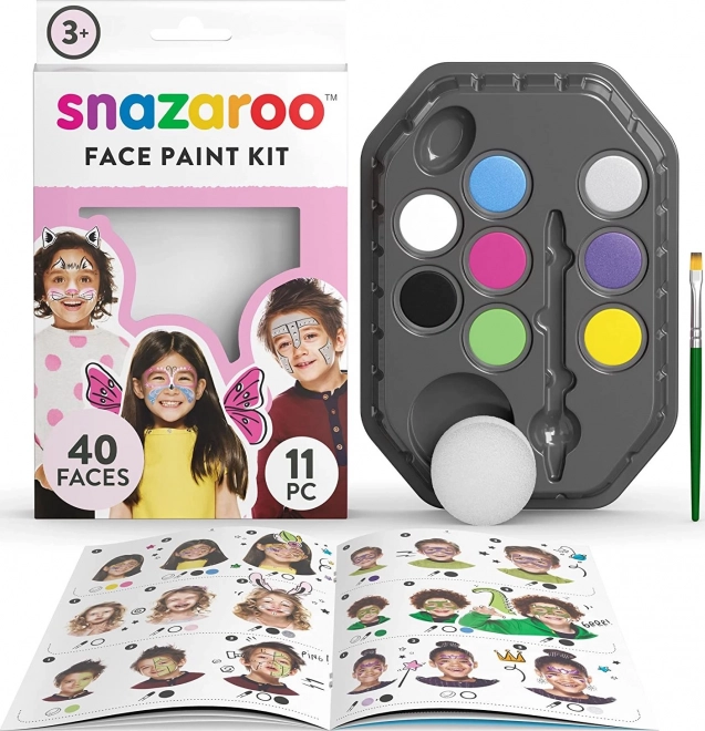 Snazaroo komplet 8 barv za obraz Fantasy