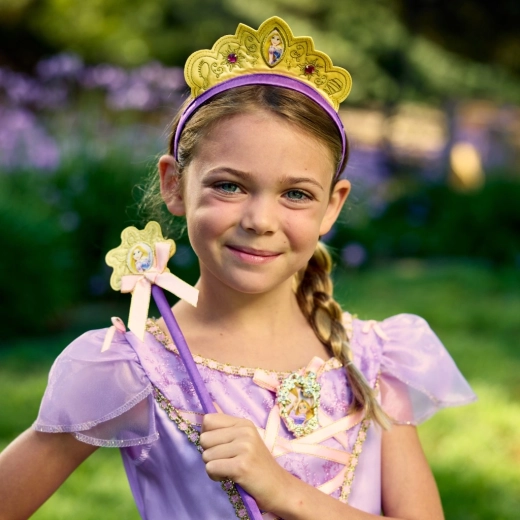 Set Locika: paličica in krona za male princeske