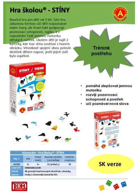 Igra šolo® - SENČNI