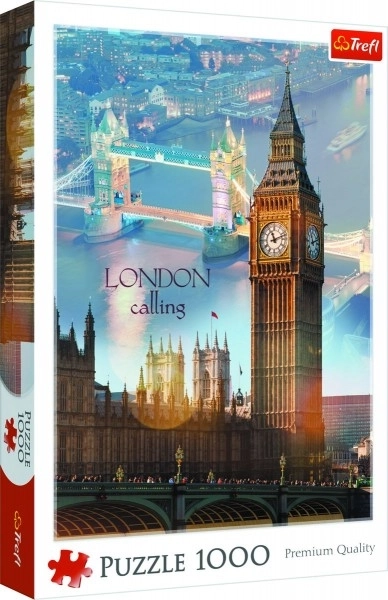 Sestavljanka London ob zori 1000 kosov