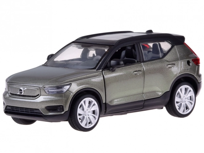 Kovinski model avtomobila električni crossover Volvo XC40