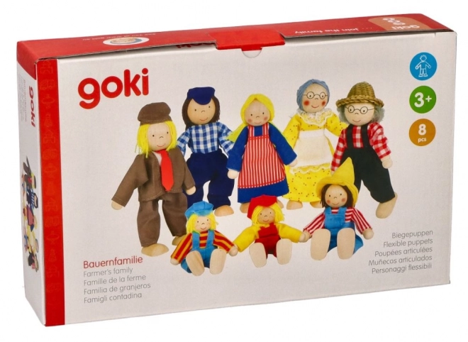 Goki Lutke za hiške, družina s kmetije