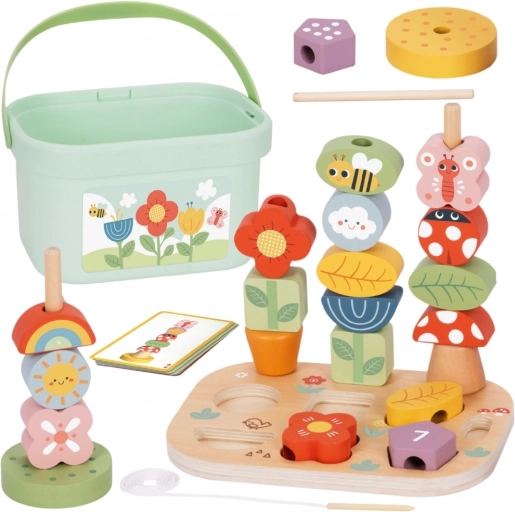 lesen izobraževalni box 5v1 Magic Garden od Tooky Toy