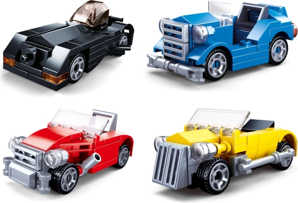 Sluban hot rod gradbeni komplet za otroke