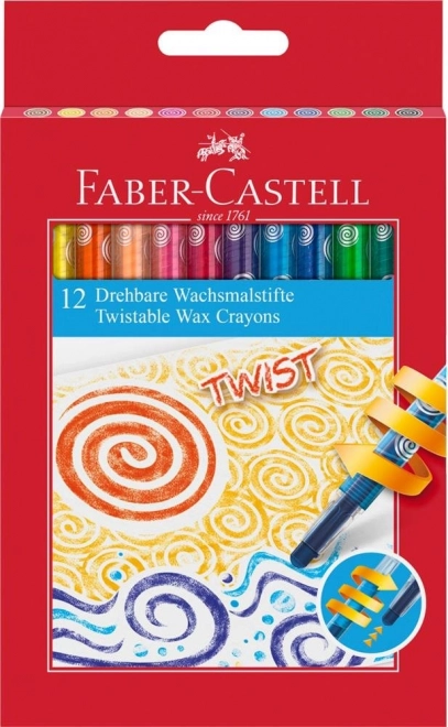 Vose barvice Faber-Castell Twist 12 barv