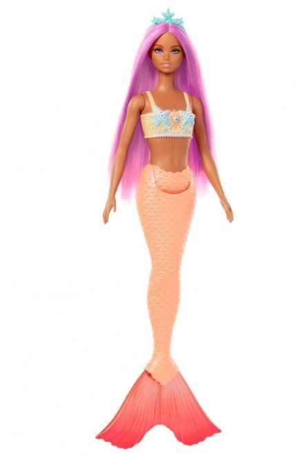 Barbie morska deklica z oranžnim repom