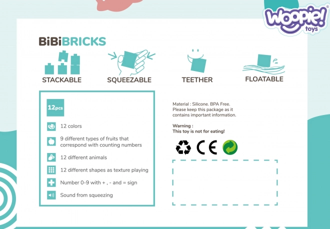 Grizne in senzorične kocke WOOPIE