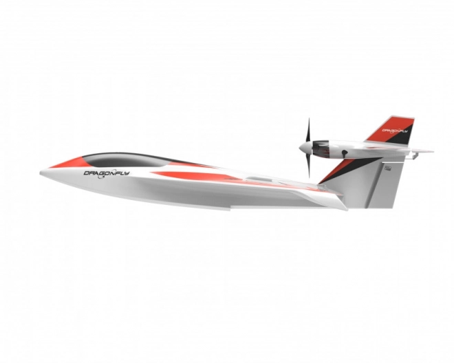 Hydroplan Dragonfly V3 2,4 GHz RTF – Belo-rdeča