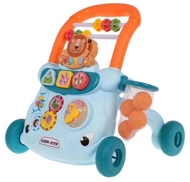 Večnamenski hojnik z dodatki modre barve