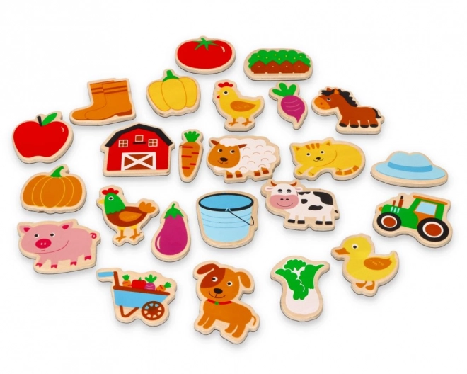 Magneti Kmetija - Set 24 kos