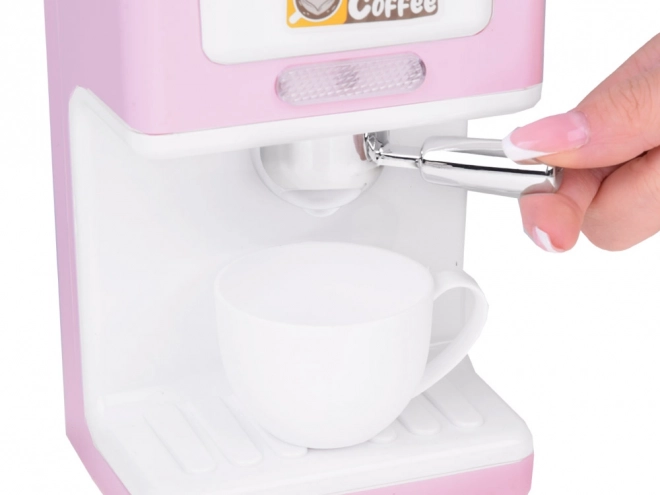Set malih gospodinjskih aparatov za igranje mešalec toaster aparat za kavo ZA5204