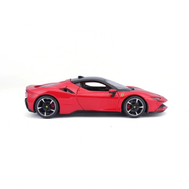 Model avtomobila Ferrari SF90 Stradale rdeč 1:24 Bburago