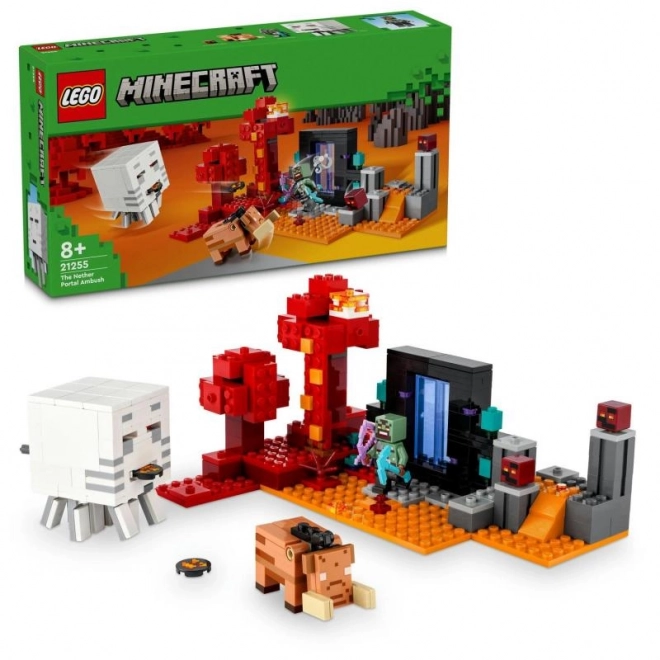LEGO Minecraft Zaseda pri portalu v Nether