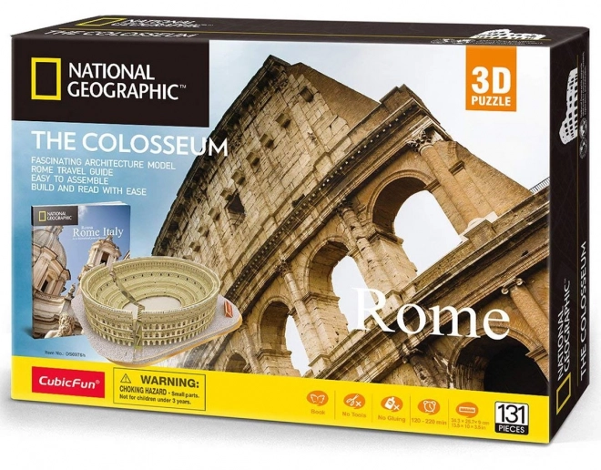 3D sestavljanka CubicFun Narodna Geografska Kolosej 131 kosov