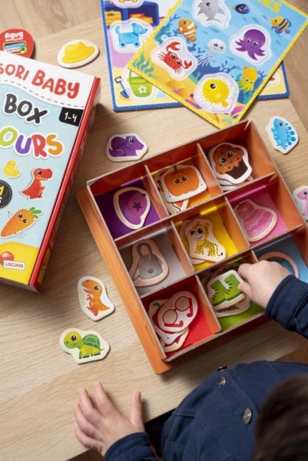 MONTESSORI OTROŠKA ŠKATLICA - Barve