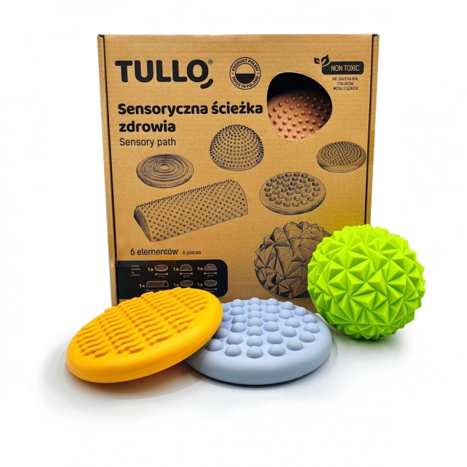 Tullo Pastelna senzorična pot 6 elementov.