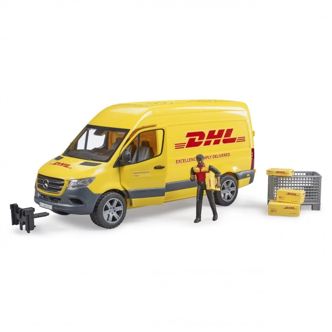 Bruder Mercedes-Benz Sprinter DHL z voznikom